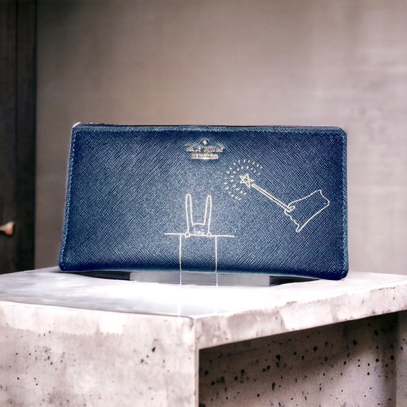 kate spade Handbags - Kate Spade - Rare limited edition Make Magic Happen bi-fold Stacey wallet